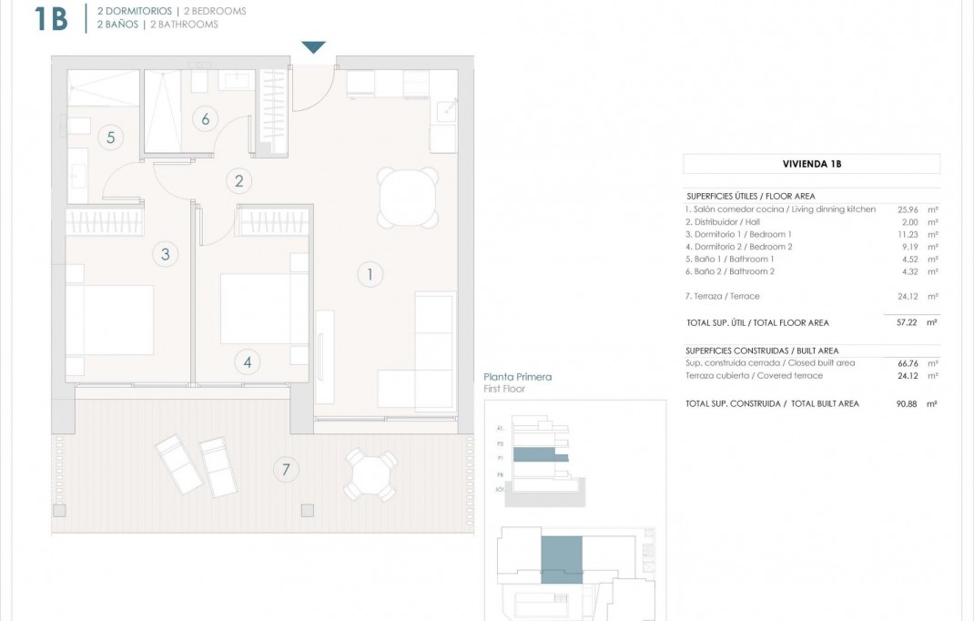 Nieuwbouw - Apartment - Benijofar - Pueblo