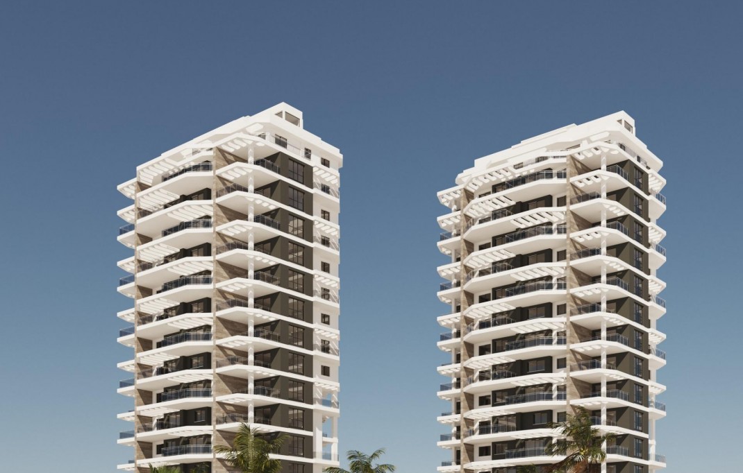 Nieuwbouw - Apartment - Calpe - Playa Arenal