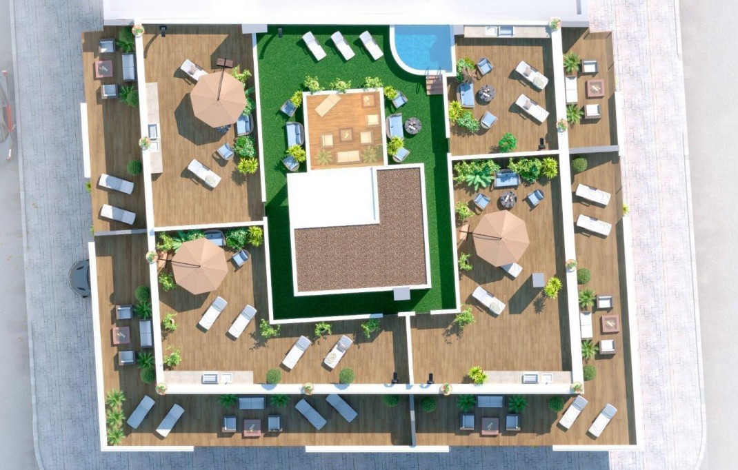 Nieuwbouw - Apartment - Torrevieja - Parque de las Naciones
