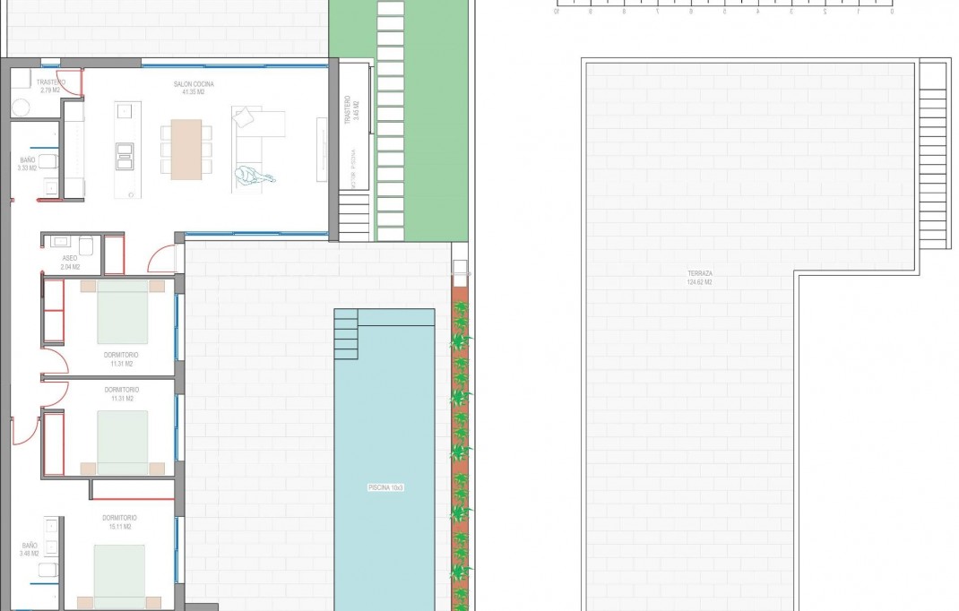 Nieuwbouw - Villa - Los Alcazares - Serena Golf
