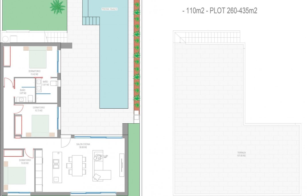 Nieuwbouw - Villa - San Javier - Parque del doce