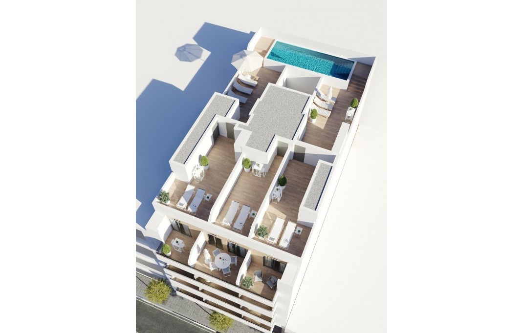 Nieuwbouw - Penthouse - Torrevieja - Centro