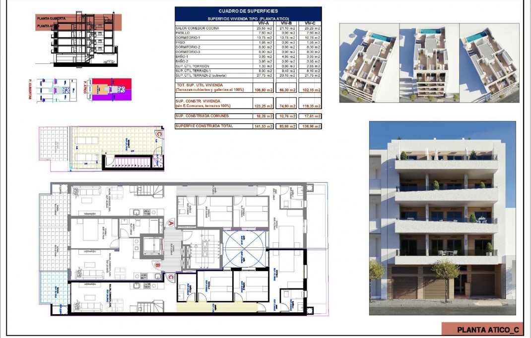 Nieuwbouw - Penthouse - Torrevieja - Centro
