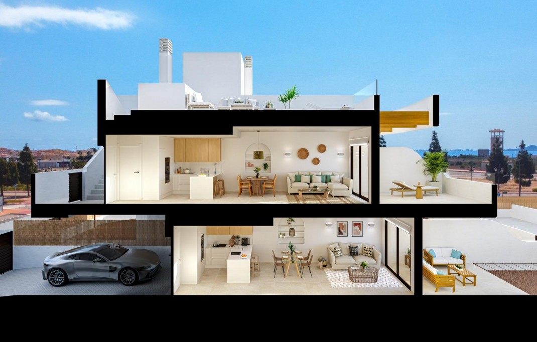 Nieuwbouw - Apartment - Los Alcazares - Serena Golf