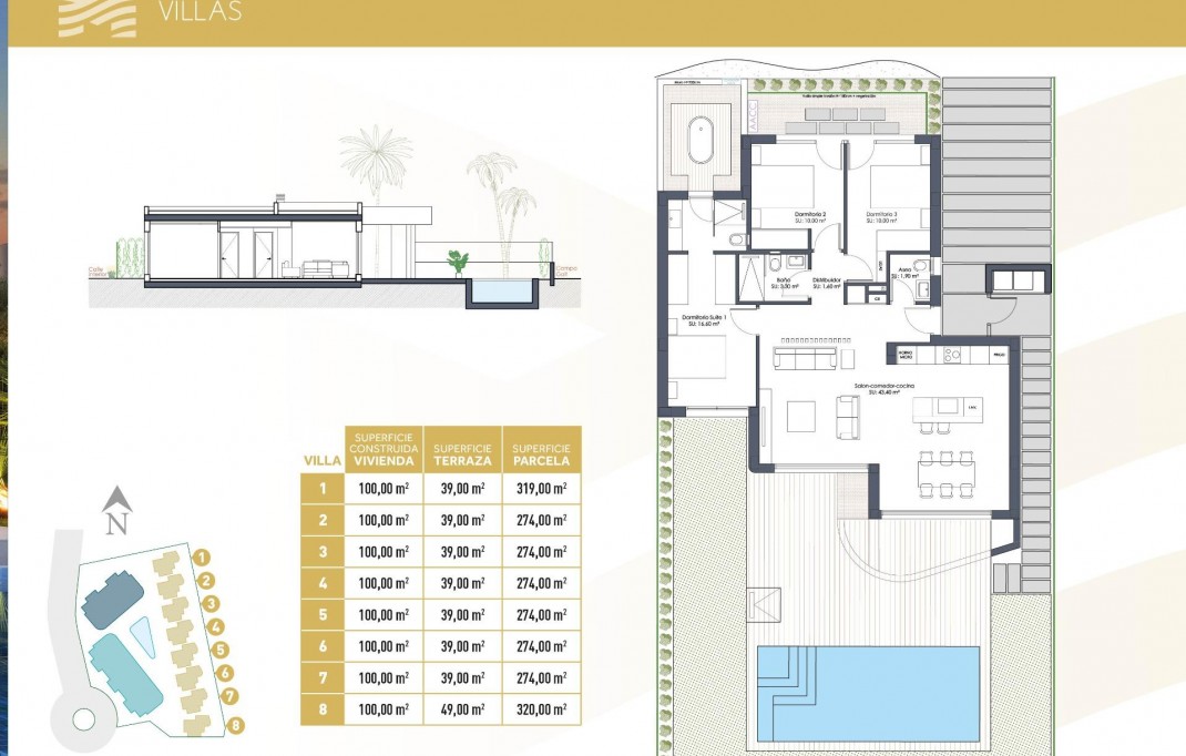 Nieuwbouw - Villa - Los Alcazares - Serena Golf