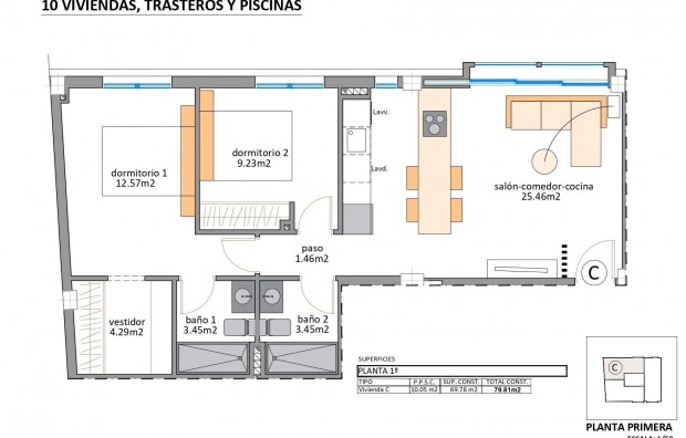Nieuwbouw - Apartment - San Pedro del Pinatar - Lo Pagán