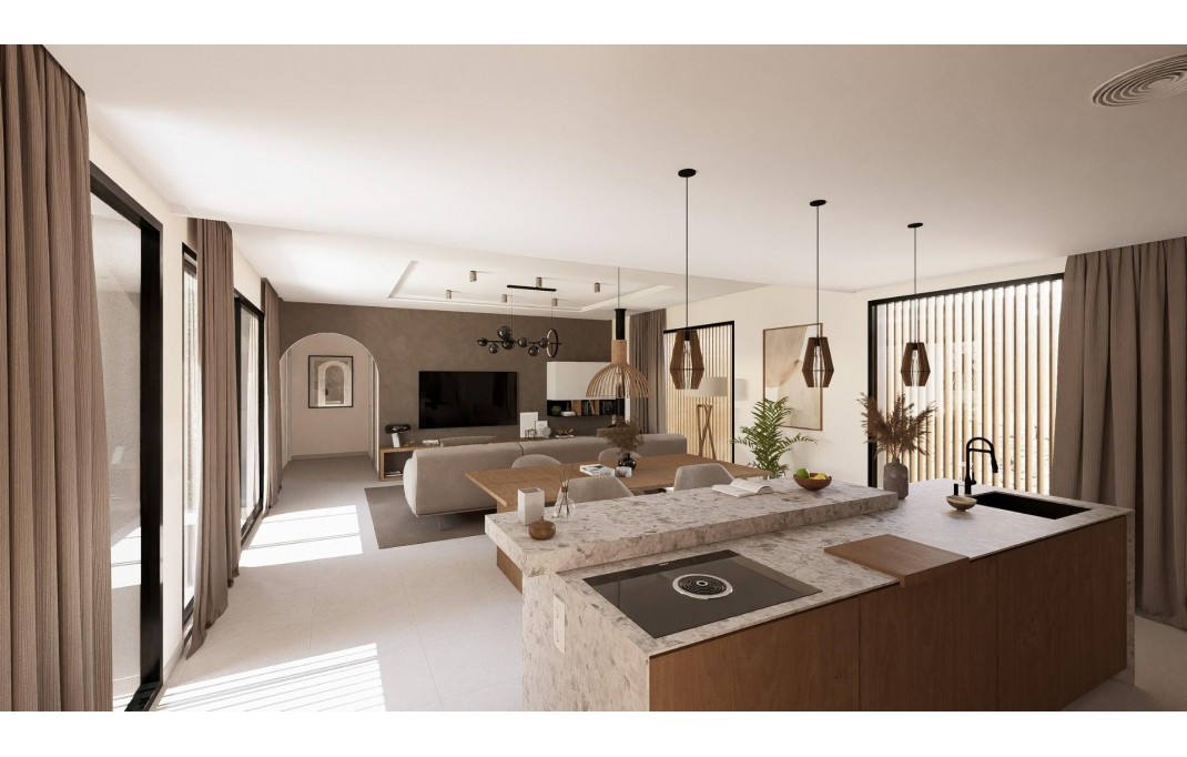 Nieuwbouw - Villa - BAÑOS Y MENDIGO - Altaona Golf