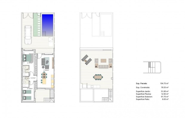 Nieuwbouw - Town House - San Javier - Parque del doce