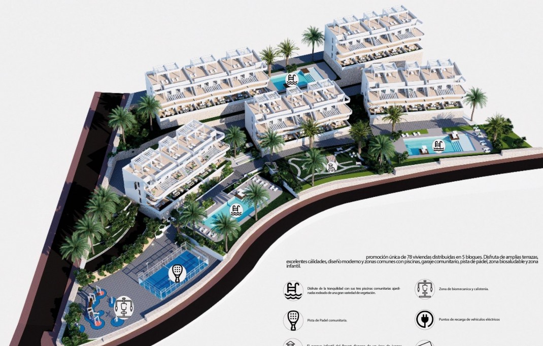 Nieuwbouw - Apartment - Finestrat - Puig Campana Golf