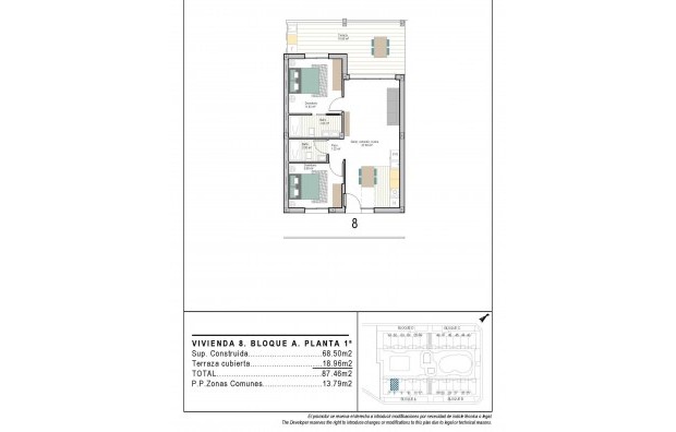 Nieuwbouw - Apartment - Torre Pacheco - San Cayetano