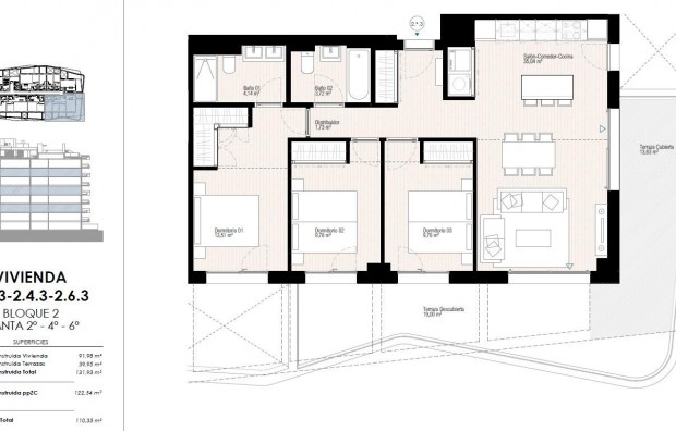 Nieuwbouw - Apartment - Villajoyosa - Playa del Torres