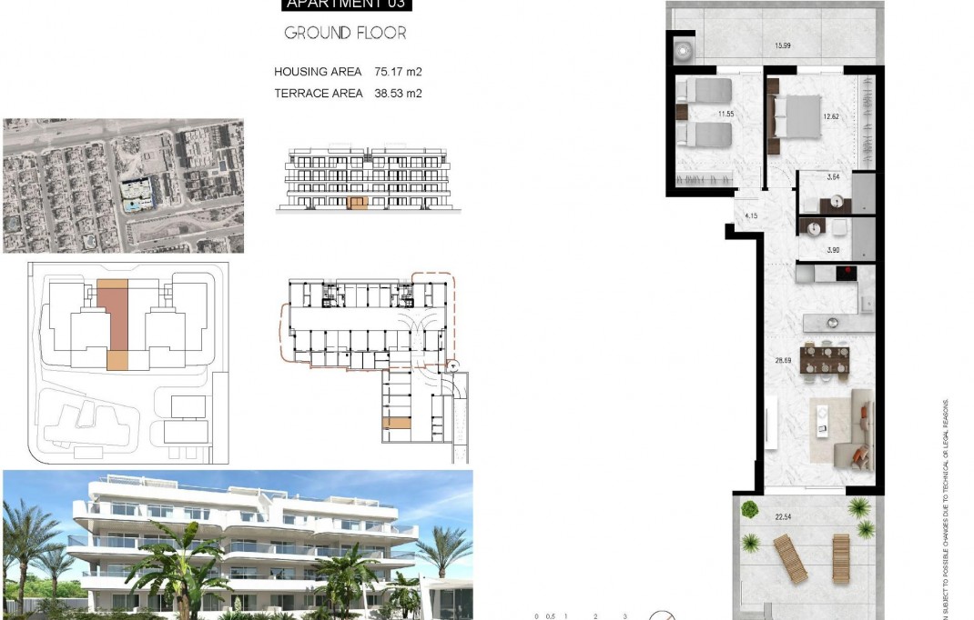 Nieuwbouw - Apartment - Orihuela Costa - Lomas de Cabo Roig
