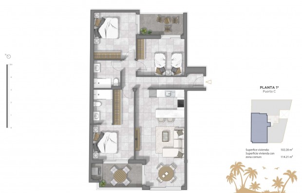 Nieuwbouw - Apartment - Guardamar del Segura - Pueblo