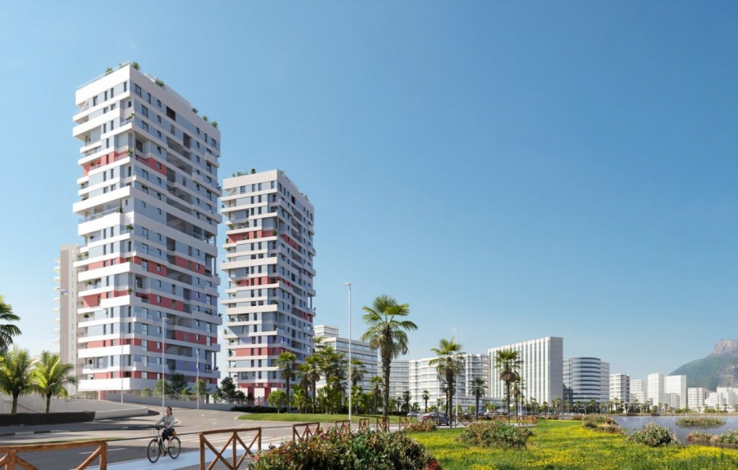 Nieuwbouw - Apartment - Calpe - Playa del Bol