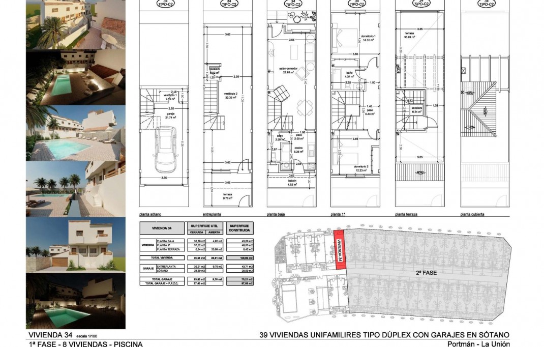 Nieuwbouw - Town House - La Union - centro