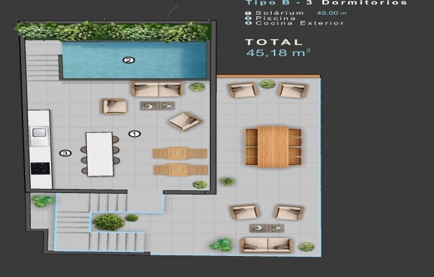 Nieuwbouw - Penthouse - Torrevieja - Centro