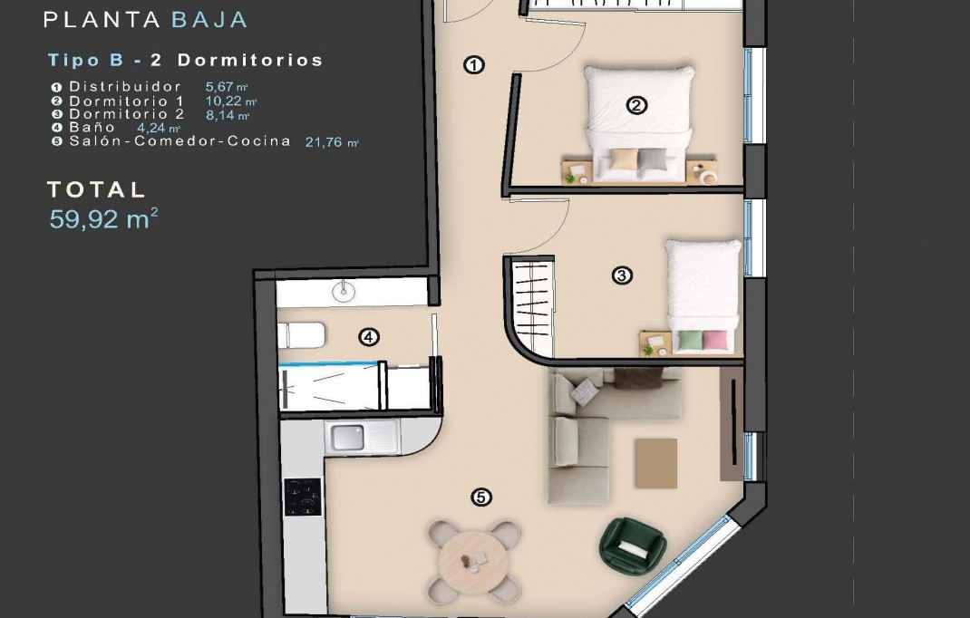 New Build - Apartment - Torrevieja - Centro