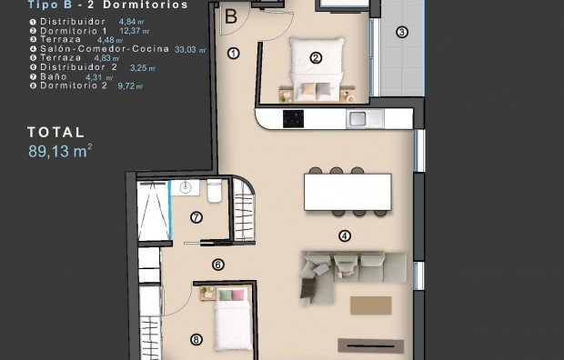 Nieuwbouw - Apartment - Torrevieja - Centro