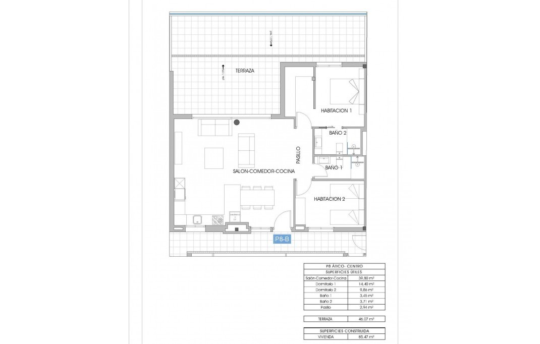 Nieuwbouw - Penthouse - Villajoyosa - Cala de Finestrat