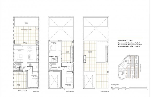 Nieuwbouw - Town House - San Javier - pueblo