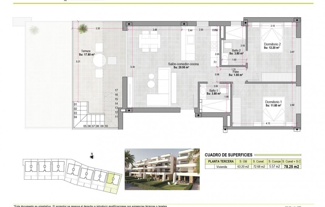 Nieuwbouw - Penthouse - Alhama de Murcia - Condado de Alhama
