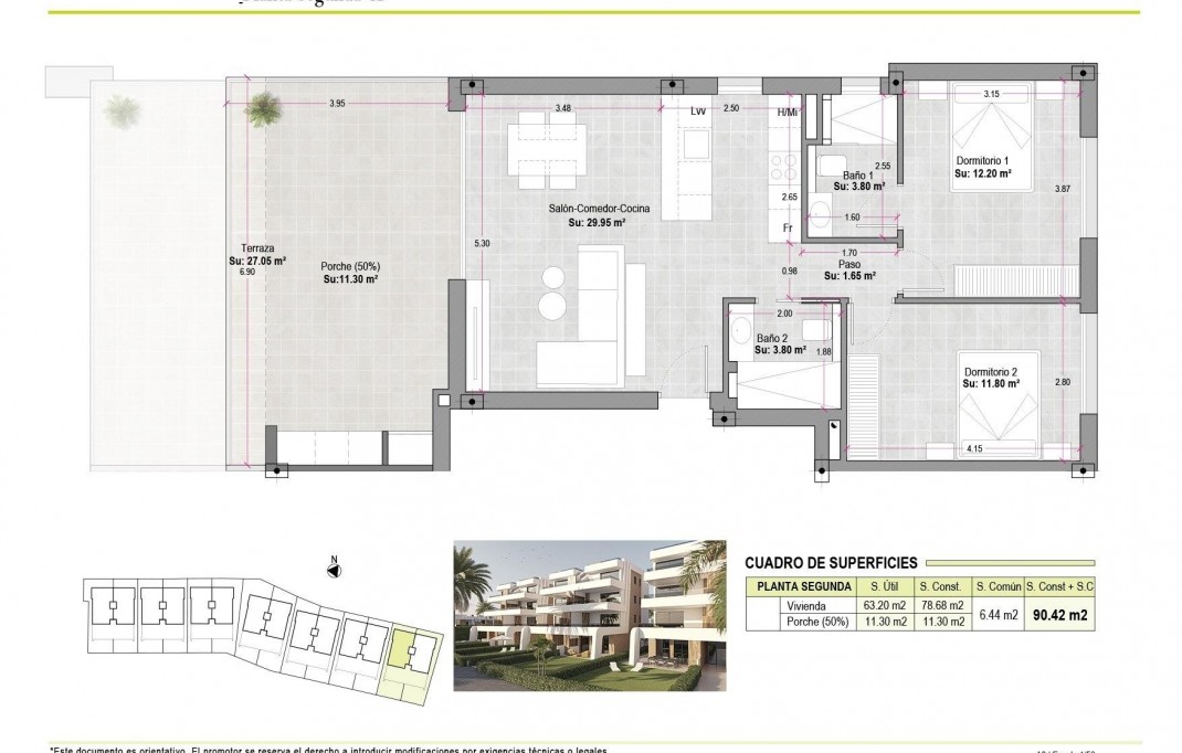 New Build - Apartment - Alhama de Murcia - Condado de Alhama