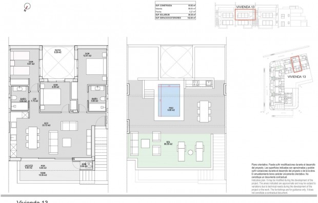 Nieuwbouw - Bungalow - Pilar de la Horadada - pueblo