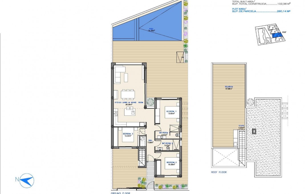 Nieuwbouw - Villa - Los Alcazares - Serena Golf