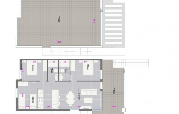 Nieuwbouw - Bungalow - Pilar de la Horadada - pueblo