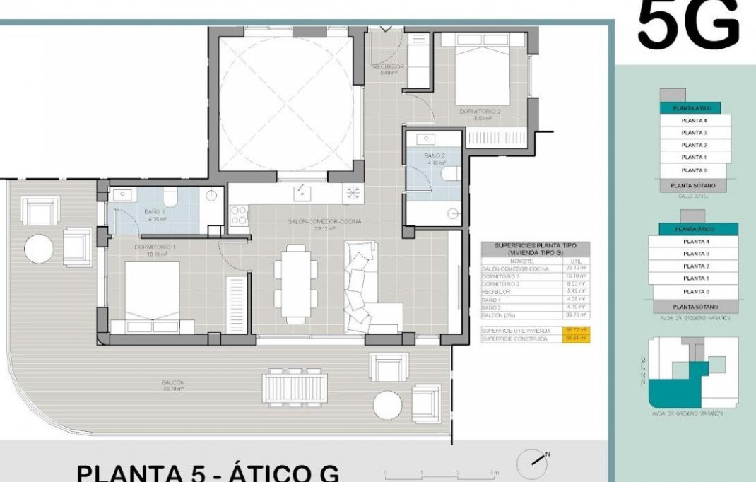 Nieuwbouw - Penthouse - Torrevieja - El acequión