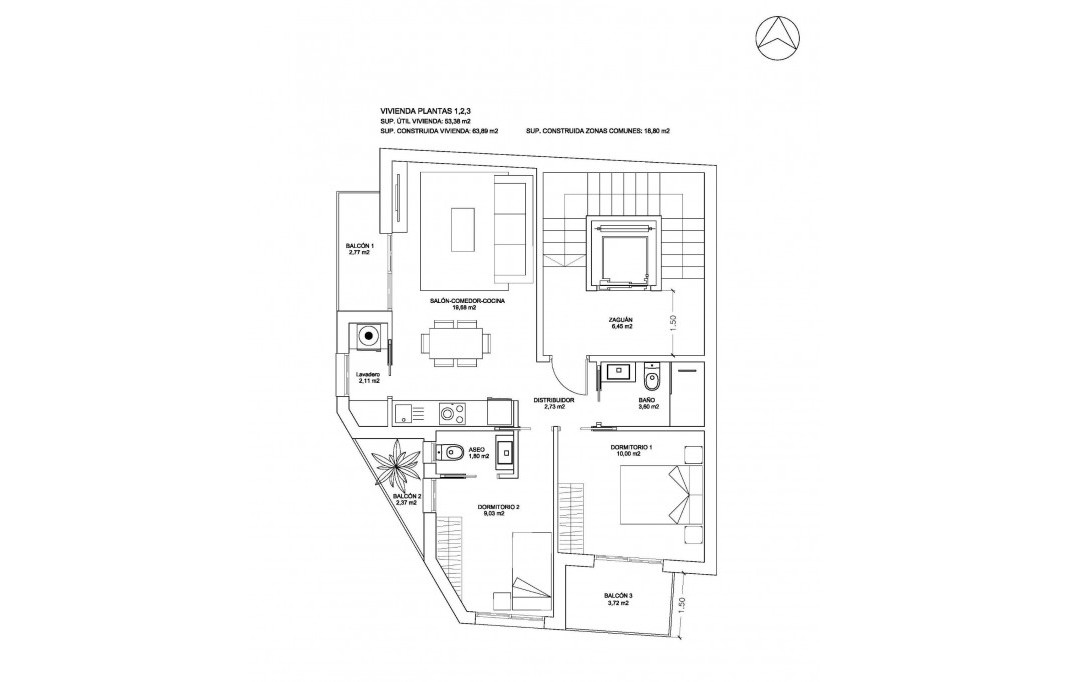 Nieuwbouw - Apartment - Bigastro - centro