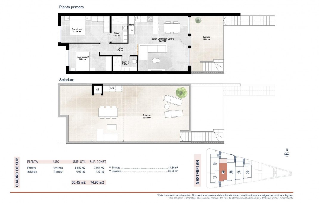 Nieuwbouw - Bungalow - San Pedro del Pinatar - Pueblo