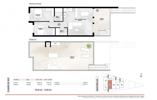 Nieuwbouw - Bungalow - San Pedro del Pinatar - Pueblo