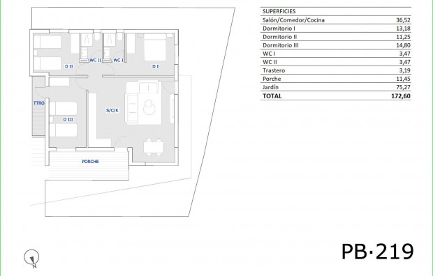 Nieuwbouw - Bungalow - San Miguel de Salinas - Pueblo