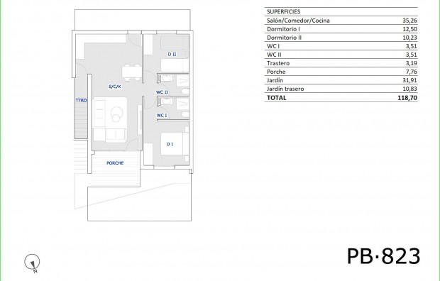 Nieuwbouw - Bungalow - San Miguel de Salinas - Pueblo