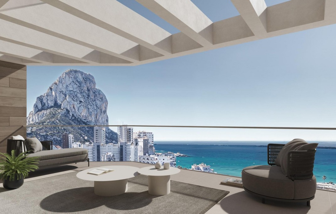 Nieuwbouw - Penthouse - Calpe - Playa Arenal