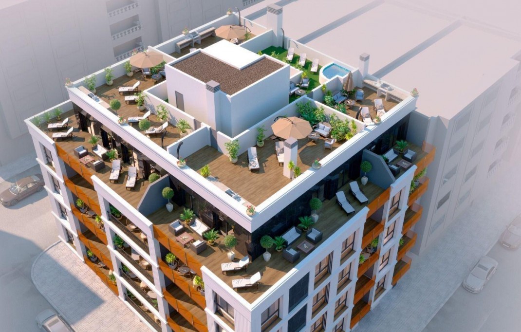 Nieuwbouw - Penthouse - Torrevieja - Parque de las Naciones