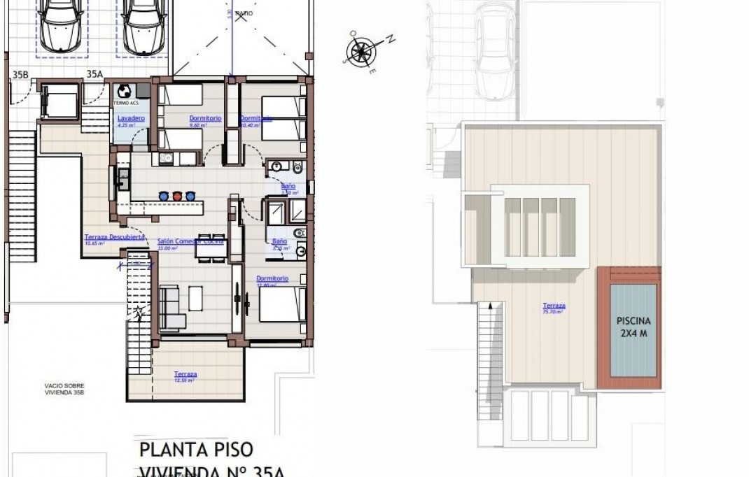 Nieuwbouw - Bungalow - San Miguel de Salinas - Urbanizaciones