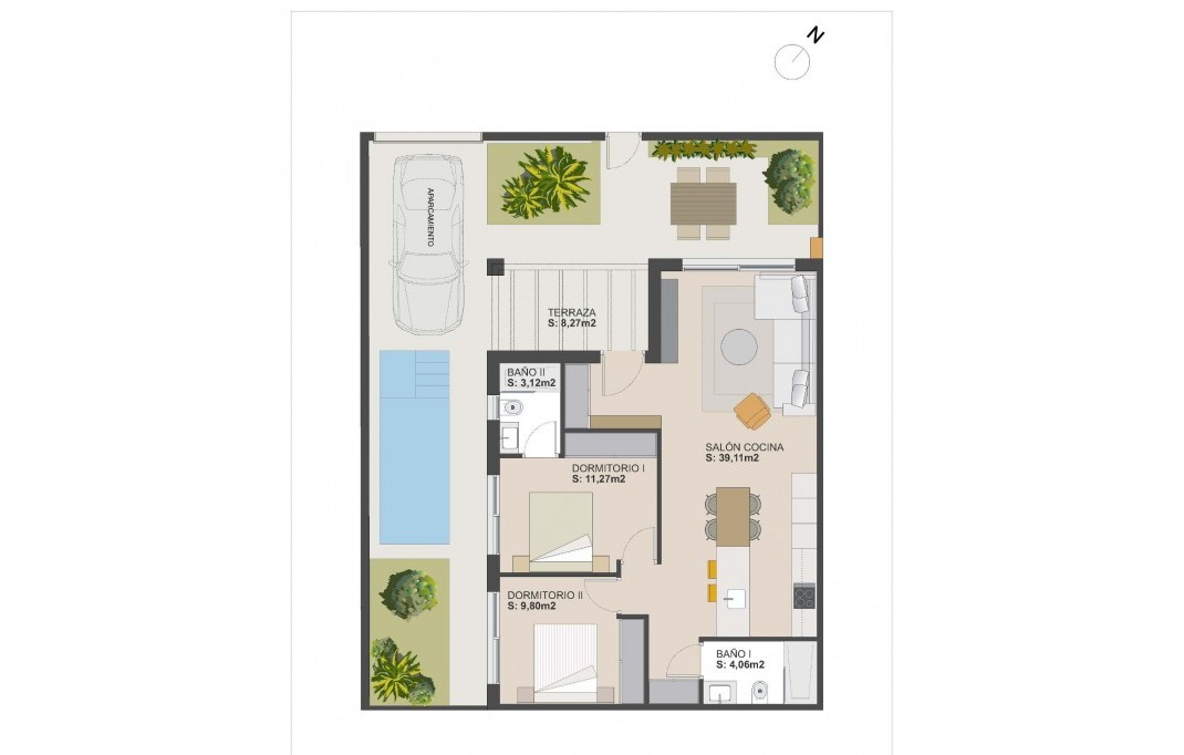 Nieuwbouw - Quad House - Torre Pacheco - El Alba