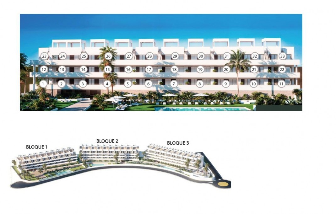 Nieuwbouw - Apartment - Finestrat - Balcon de finestrat
