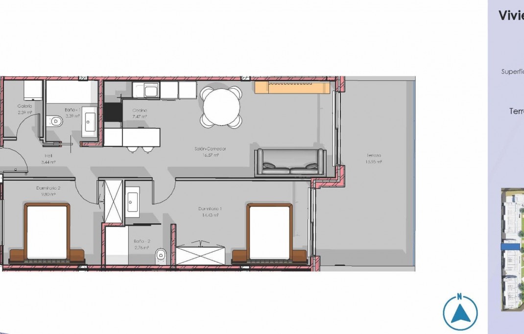 Nieuwbouw - Apartment - Guardamar del Segura - EL RASO