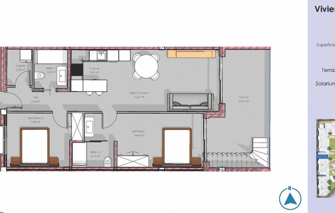 Nieuwbouw - Penthouse - Guardamar del Segura - EL RASO