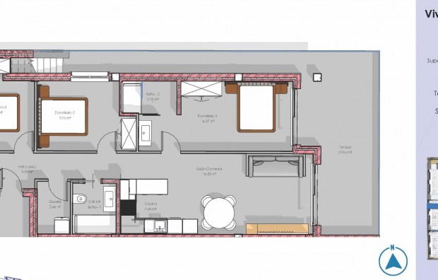 Nieuwbouw - Penthouse - Guardamar del Segura - EL RASO