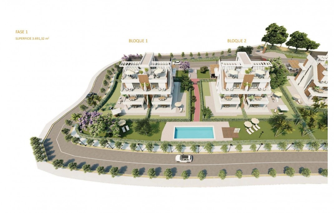 Nieuwbouw - Penthouse - Fuente Álamo - Hacienda del Alamo