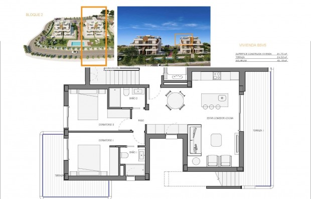 Nieuwbouw - Penthouse - Fuente Álamo - Hacienda del Alamo