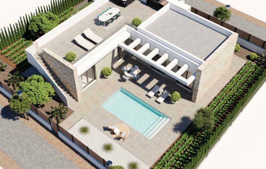 Nieuwbouw - Villa - Fuente Álamo - Hacienda del Alamo