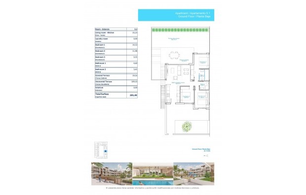 Nieuwbouw - Bungalow - Pilar de la Horadada - Playa de las Higuericas