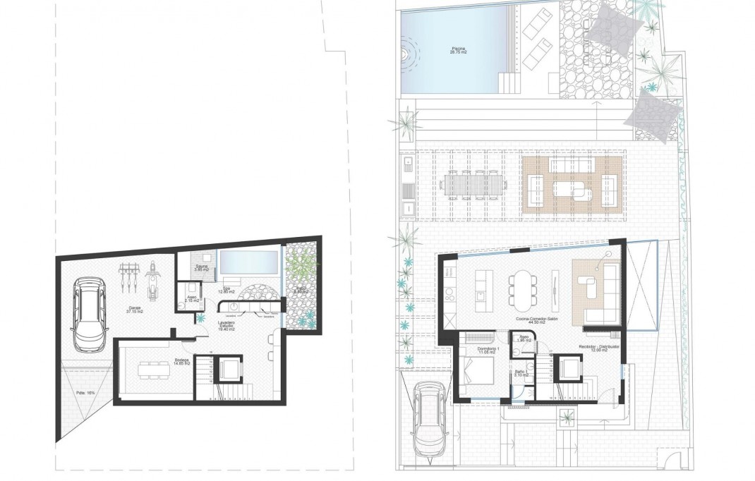 Nueva construcción  - Villa - Cabo de Palos - Cala Flores