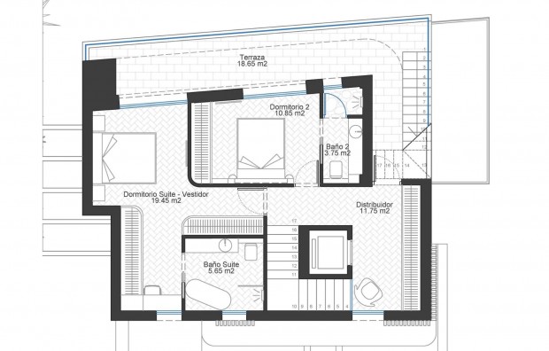 Nueva construcción  - Villa - Cabo de Palos - Cala Flores