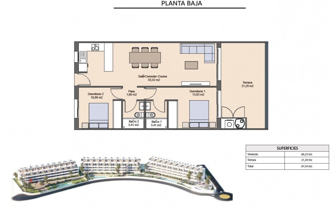 Nieuwbouw - Apartment - Finestrat - Balcon de finestrat